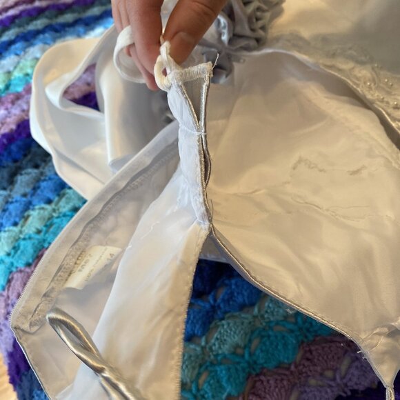 7) Wedding gown: Silver Lining - Picture 4 of 12
